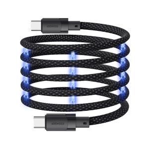 ESSAGER ES-X53 Series 100W USB C to USB C Magnetic Charging Cable