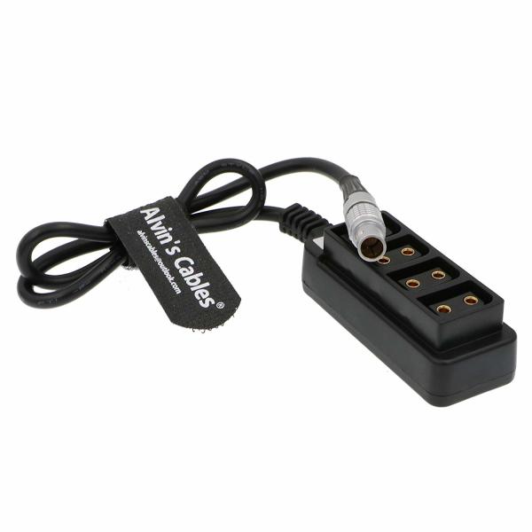 Quality 2 Pin Lemo To 4 Port Female D-Tap Splitter RED DSMC2 Jetpack RTmotion Sidekick for sale