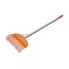 Buy cheap Telescopic Aluminium Handle Plastic Garden Rake for Easy Leaf and Debris from wholesalers