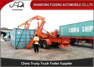 Three Axles Container Side Loader Trailer /   40 Feet Side Loader Truck 
