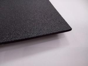 China Conductive Textured Finish ESD Anti Static Mat Chemical Resistant Black Color on sale