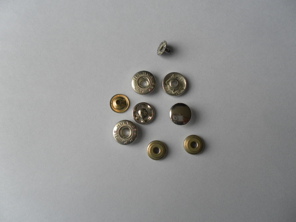 15mm brass snap clip button,custom snap buttons, spring snap button