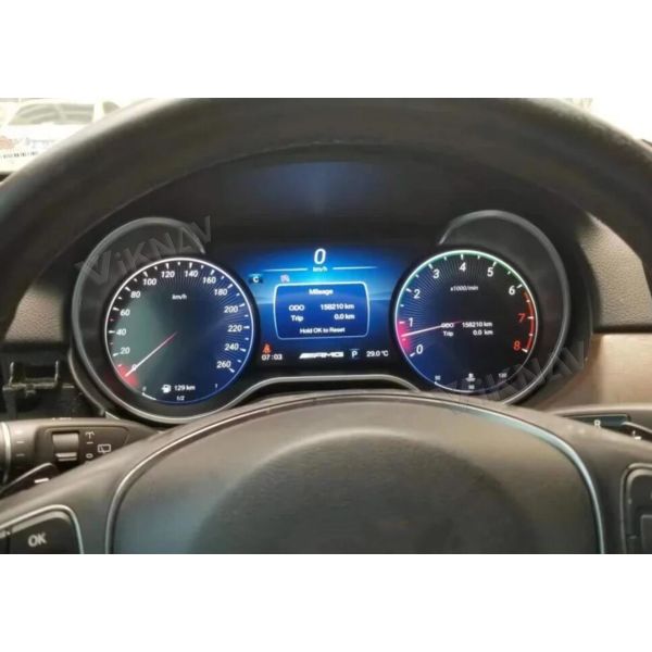 VIKNAV 12.3” Digital Cluster Speedometer For Mercedes Benz R500 GL450 2005-2010