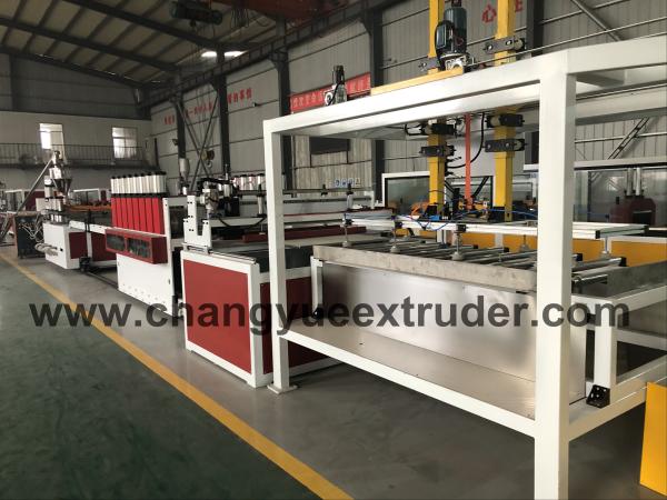 Quality Low Noise Wpc Pvc Foam Board Extrusion Machine Automatic for sale