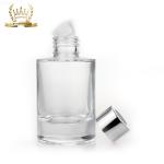 105ml Round Diffuser Bottles Empty clear Glass With Rattan Sticks