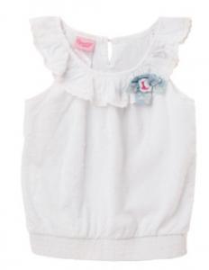 China Cotton 100% 150 GSM  White Sleeveless Summer Girl Dress wholesale