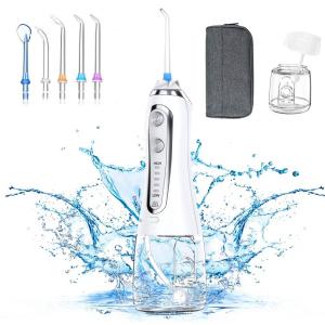 China CE UKCA Approved Cordless Water Flosser With 5 Work Modes Water Pick on sale