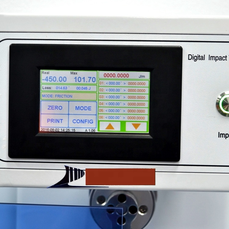 Charpy Impact Testing Machine Izod Pendulum Impact Tester