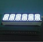 0.39 Inch 6 Digit 14 Segment Display Common Cathode Ultra Blue Process Control