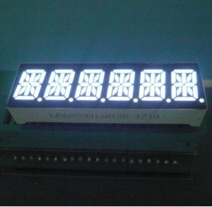 China Six Digit 14 Segment LED Display 80-100mcd/ Dice Luminous Intensity Easy Mounting wholesale
