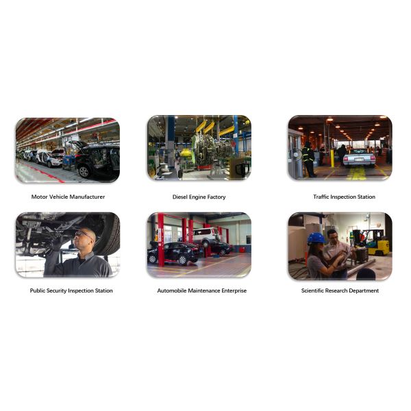 Automobile 220V Exhaust Gas Analyzer Headlamp Detector For Motor Vehicles