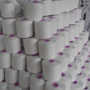 China SZ twist Spun Polyester Yarn 40/2 Oeko-Tex Standard 100 Certificate wholesale
