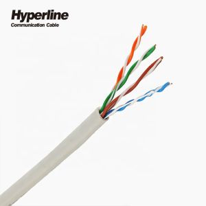 China 24AWG Solution Cat5e Lan Cable HDPE PVC 100Mhz Copper UTP wholesale