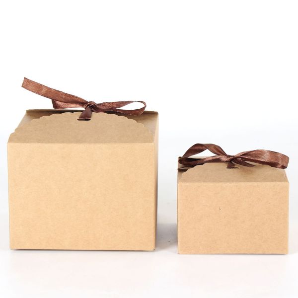 Bakery Box with Window Cake Box pvc Transparent Window