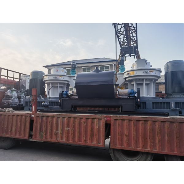 2-3tph Ring Die Pellet Machine Whole Biomass Pellet Production Line With CE