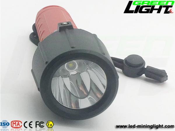 Quality 3000lux 2200mAh Explosion Proof Torch Light IP68 450lum for sale