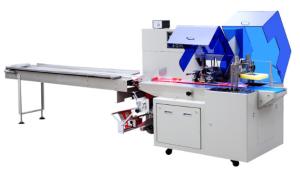 China Reciprocating Automatic Horizontal Flow Packing Machine Gusset Device wholesale