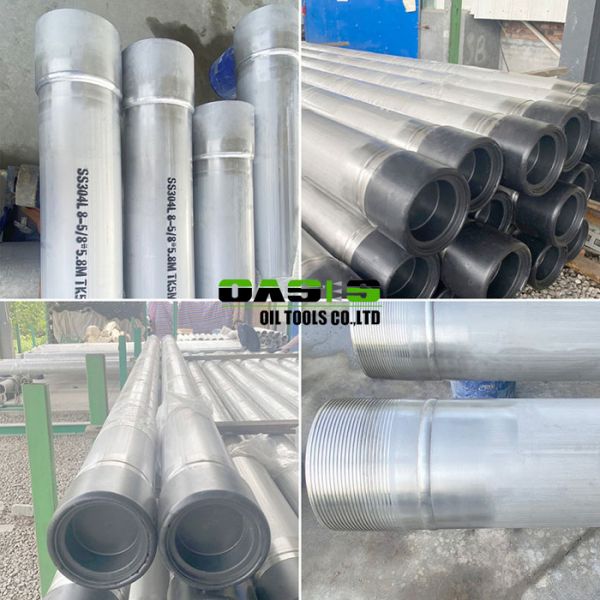 Steel Well Casing Pipe designed with API standard threaded connections for secure installation and operational reliability