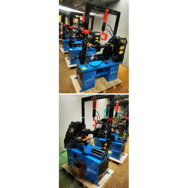 Automatic Rim Straightening Machine With Dual Cylinder Rim Processing Machine Tire Service Machine Garage Equipments
