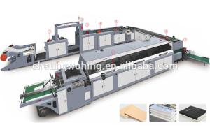 China High Speed Notebook Production Machine Flexo Printing And Hot Melt Glue machine wholesale