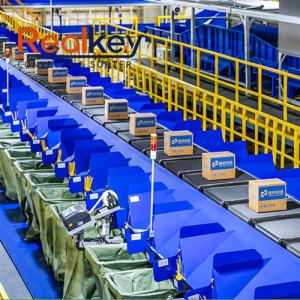 Durable Efficient High Speed Cross Belt Sorter For Parcels