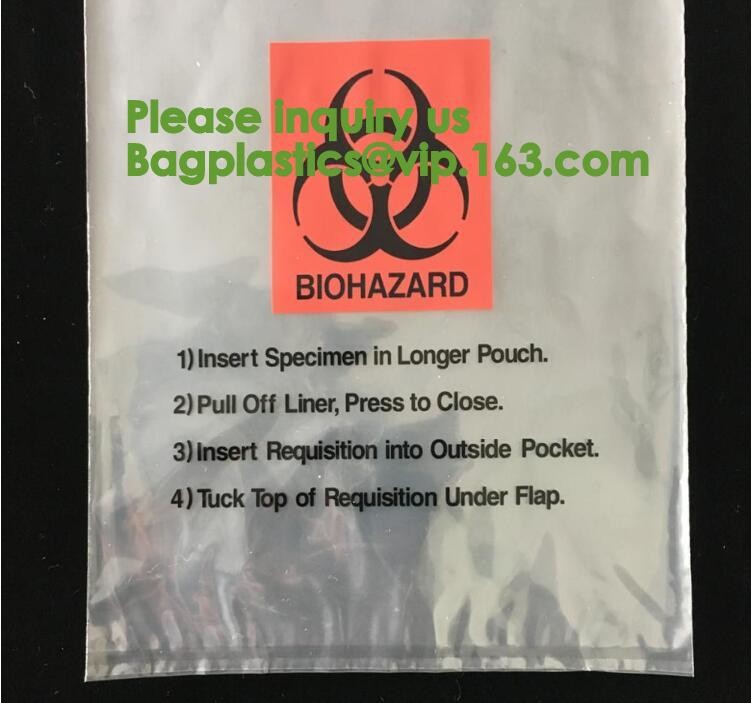 Biological Waste Disposal | Environmental Health & Safety,Aerohazard Biological Hazard Bag 240x160mm bagease bagplastics