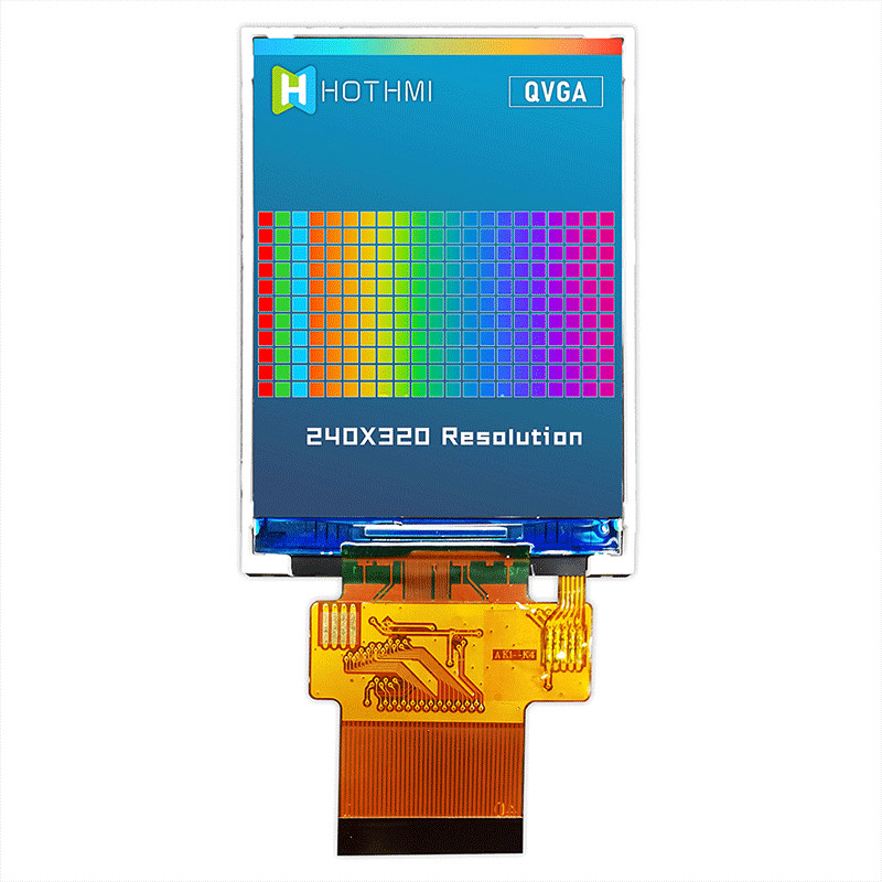 Vertical MCU TFT LCD Display 2.4 Inch Multi Function With Pcap Monitor TFT Module
