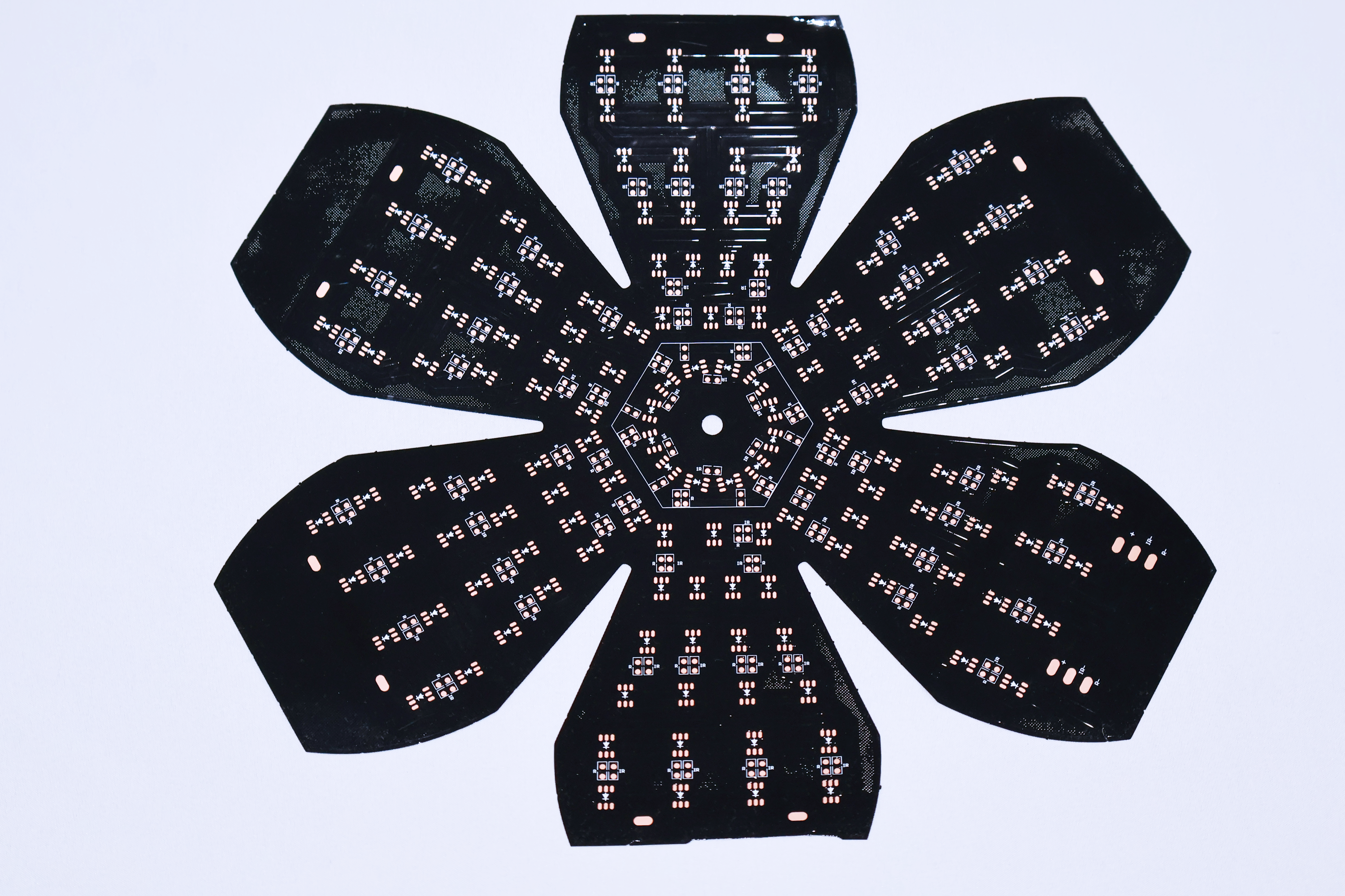 Beauty device fpc for LED hair growth cap:ai glasses double layer FPC factories