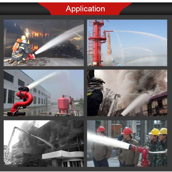 Emergency Rescue 200L/S 360 Degree Fire Fighting Monitors 110m