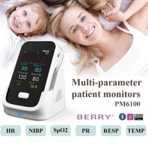 China NIBP ,Spo2, ECG,Temperature Multi Parameter Patient Monitor TFT Display wholesale
