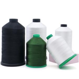 China 450g Weight/Cone High Tenacity Polyester Sewing Thread with and 100% Polyester Material wholesale