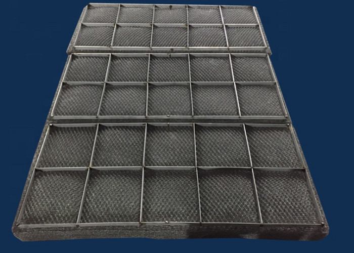 STD Filter Dia 2000mm Nickel Wire Mesh Demister For Gas And Liquid Separation