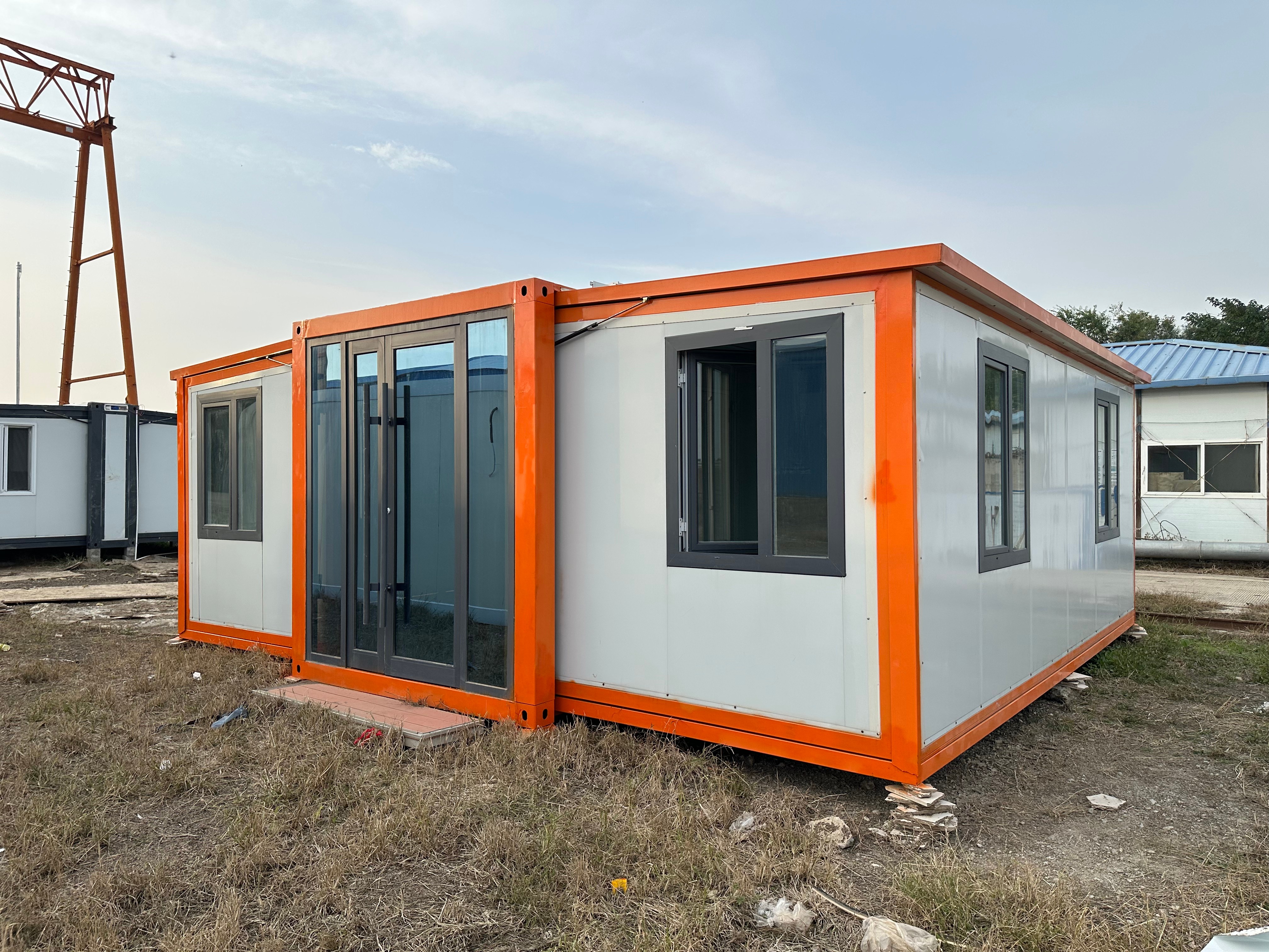 Contemporary Design Style Good Prices Movable Fireproof Expandable House Foldable Modular Container House Containers Home Extendable Mobile House