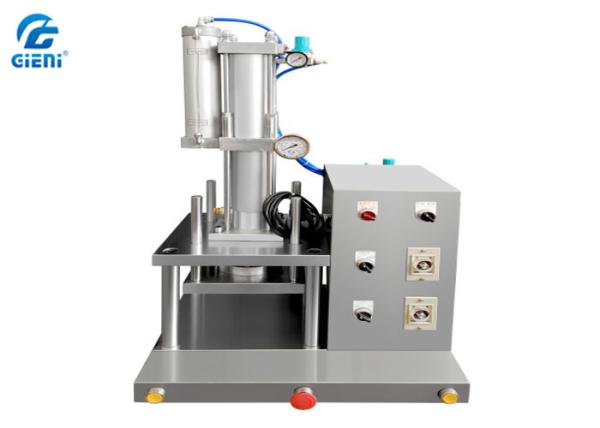 Quality Airdraulic Type Desktop Cosmetic Powder Press Machine For Lab Usage for sale