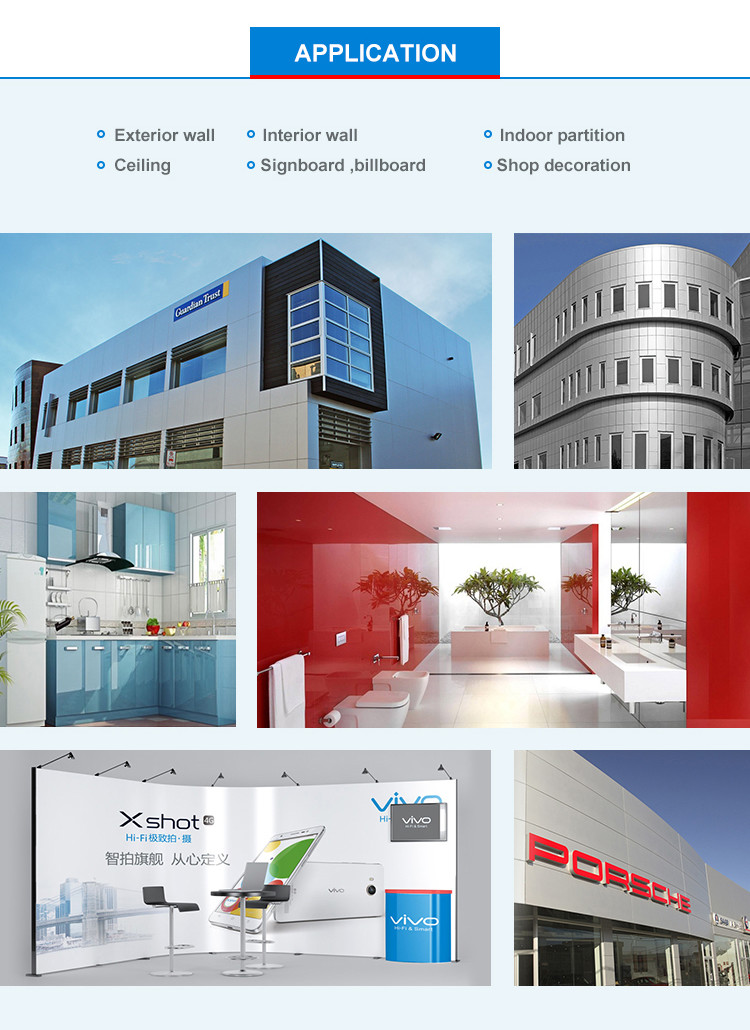 Custom 2mm PVDF Aluminum Composite Panel Multiple Layers For Architecture