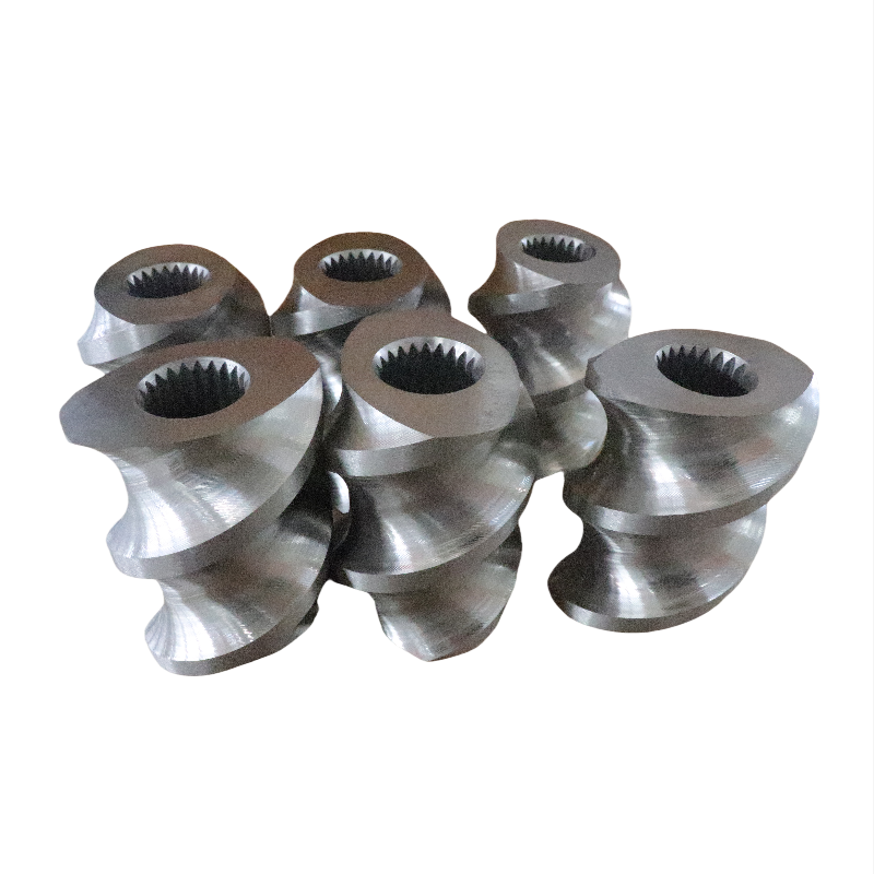 PTFE ETFE FEP PFA PVDF Plastic extruder parts Wear Resistant Full Set Bimetallic Screw Segments Barrel And Liner