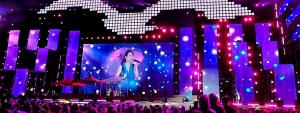 Magnetic Design Stage Background LED Screen Rental P3.91 P4.81 Events Video Wall
