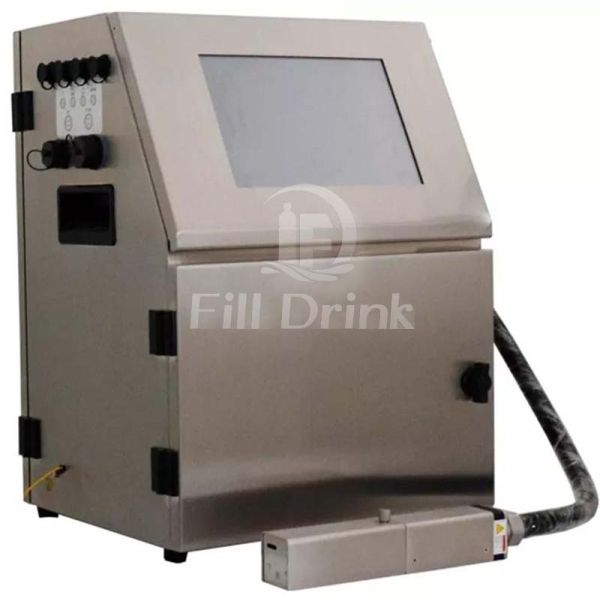 Date Code Bottle Printing Machine Bottle Inkjet Printer SUS 304 100W