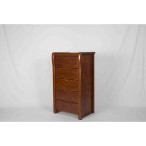 Buy cheap Elegant Solid Wood Bedroom Furniture , Walnut Bedside Table Space Saving from wholesalers