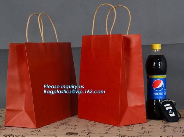 Customized Cut Printed Coated Paper Shopping Bag with Matt Lamination,rope handle custom logo printed white paper bag