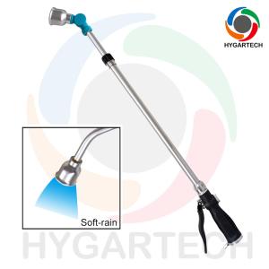 China Soft Rain Head Telescopic Trigger Wand With Multiple Spray Angle wholesale