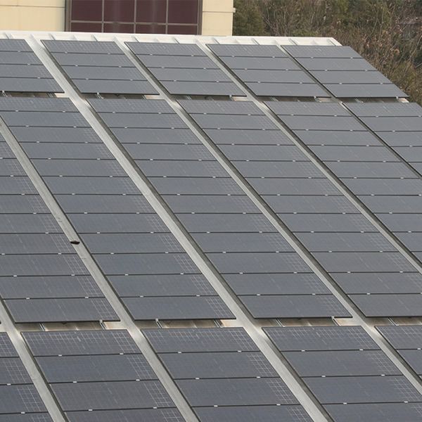 Eco Friendly Aluminum Titl 60 Degree Bifacial Solar Panels System