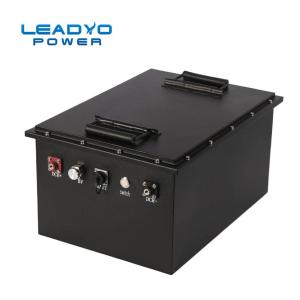 China 48V 100Ah Floor Cleaning Machine Battery Deep Cycle LiFepo4 AGV Battery Pack wholesale