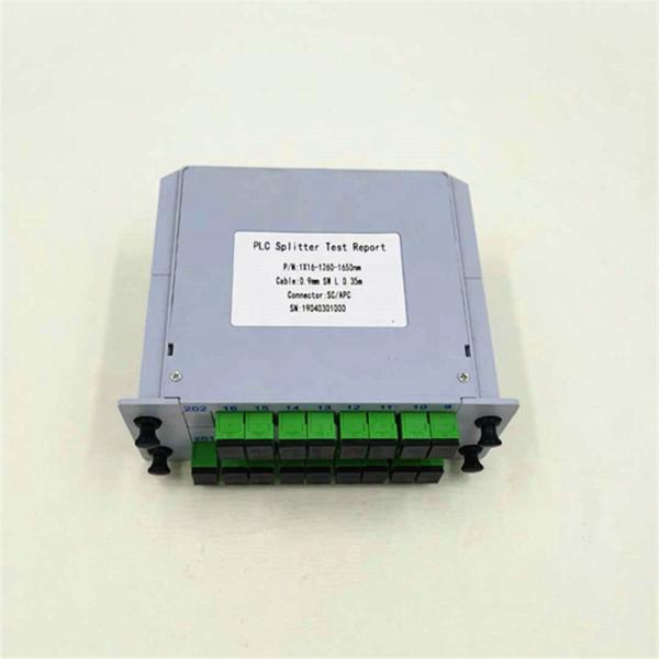 Quality 2 Core Fiber Optic Splitter Low Insertion Loss Good Channel - To - Channel Uniformity for sale