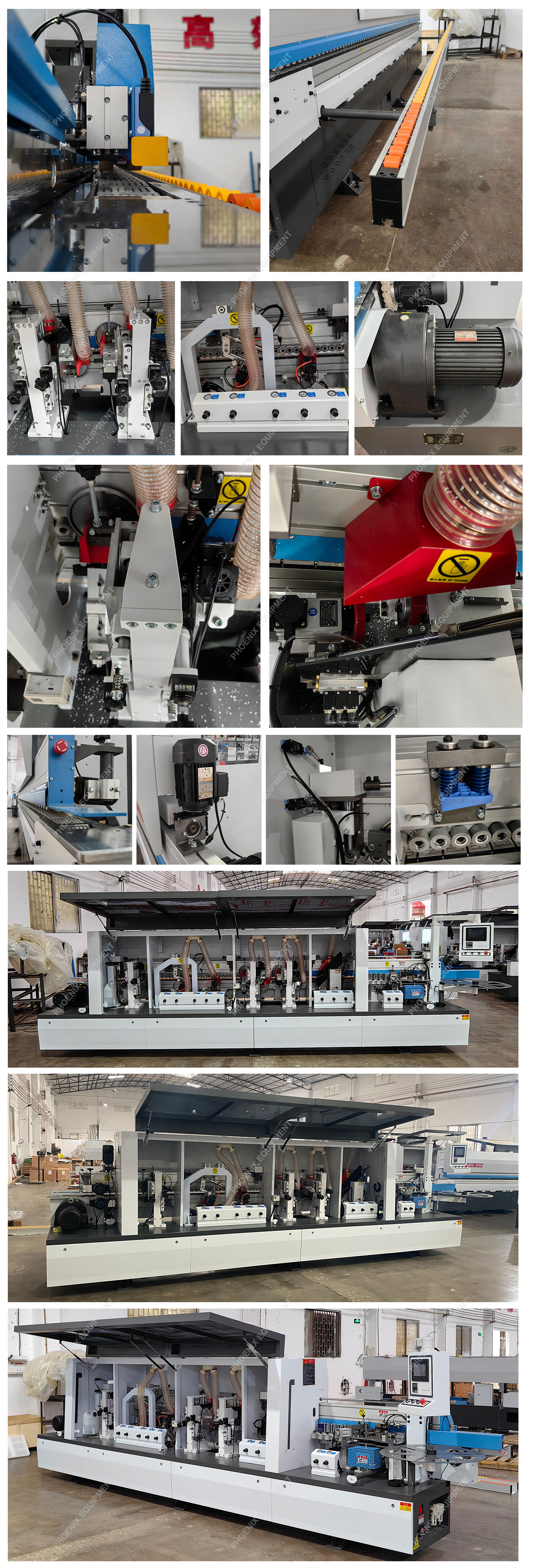 Automatic Edge Banding Machine PM50D for Woodworking Machinery and MDF Board at 0.6Mpa