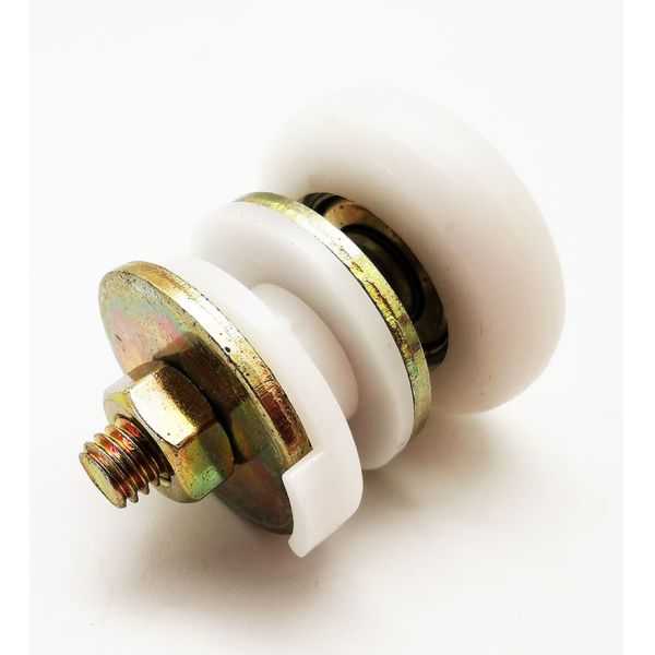 Brass Nylon Door Rollers OEM For Shower Cabin ISO9001 2000 Certification