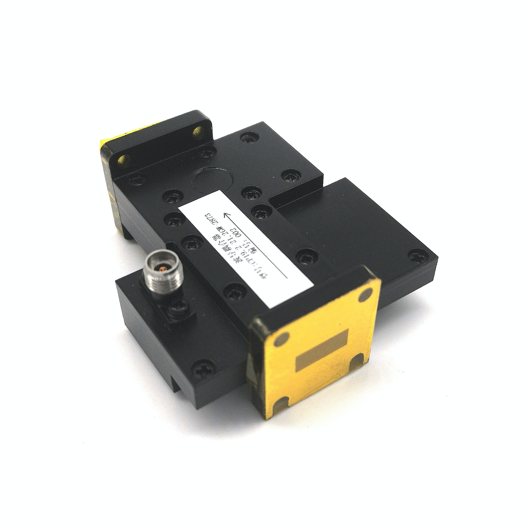 Durable Aluminum Waveguide Isolator In Microwave With 18 Db Isolation