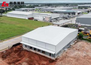 Custom Steel Prefabricated Building Structure Lightweight Metal Frame Building Construction