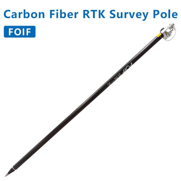 Quality Lightweight Carbon Fiber Extendable Pole for FOIF GPS Surveying Telescopic and Durable for sale