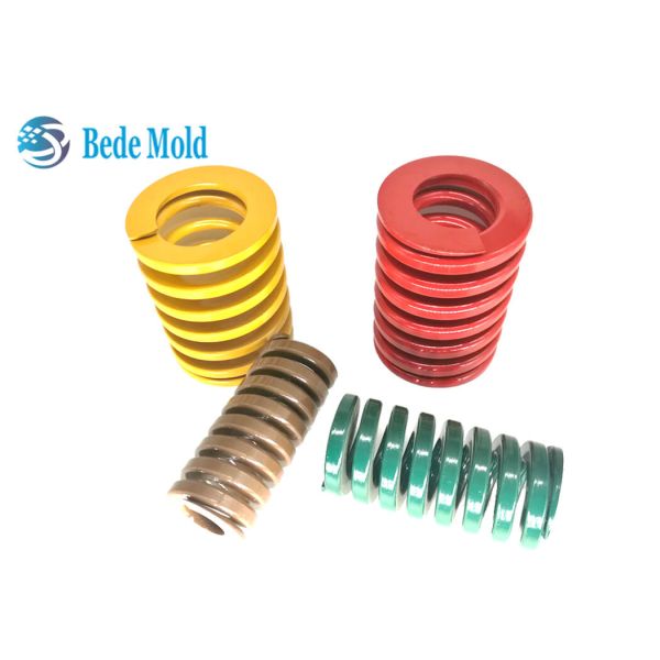 TF Rectangle Injection Mold Spring Lightest Load Yellow Color OD 40mm RoHS Approval